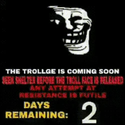Sad troll Troll face Trollge - Discover & Share GIFs
