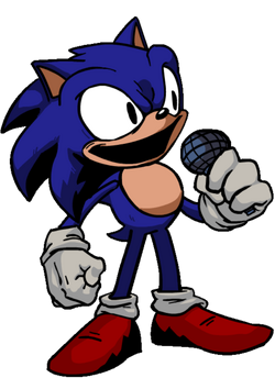 Animated] EXEternal Sonic.exe Faker Form Concept by Aguythatexists