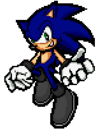 Dark sonic  Sonic, Sonic the hedgehog, Sonic fan art