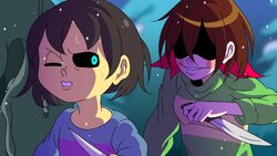 Chara (Frisk vs Chara, Undertale animation), Pure Evil Wiki