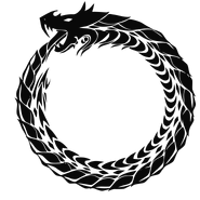 "The Infinite Eel" an occult symbol associated with melhazar