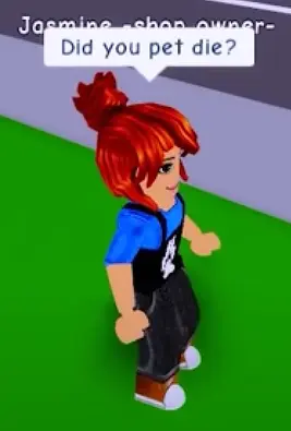 Jasmine-pet store owner