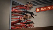 The arms of the Serverblight's RED spawn amalgamation.