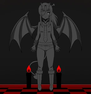 The Pepper statue at the Satanica temple.