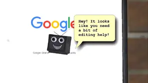 Mr. Puzzles' first appearance as a software avatar, asking SMG4 if he needs help.