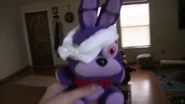 Bonnie after getting stabbed in the eye.