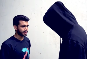 The Invader with his third helper