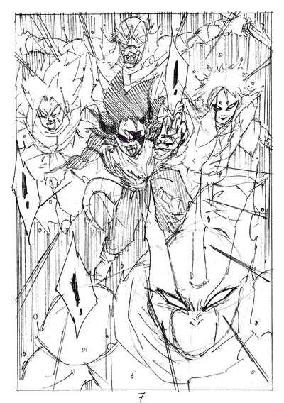 ULTRA Vegito's Energy Apparitions