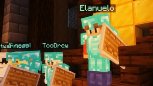 Elanuelo paying his respects to STORMINGHELL.