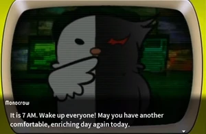 MonocrowMorningAnnouncement.png (434 KB) Morning announcement