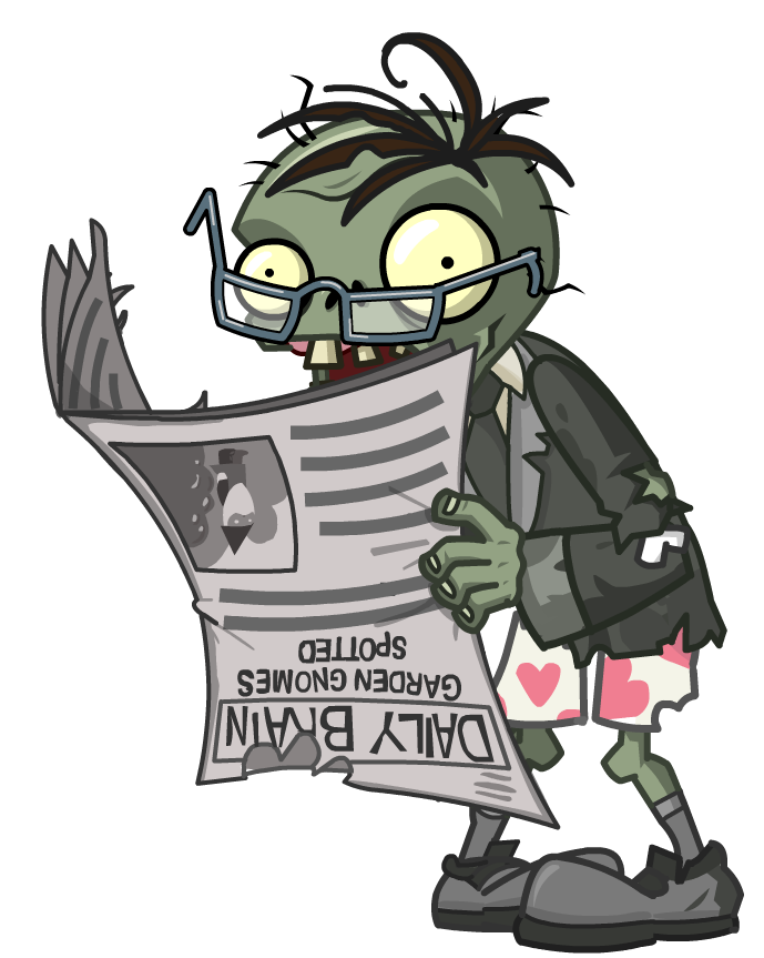 Newspaper Zombie (Plants vs. Zombies 2)