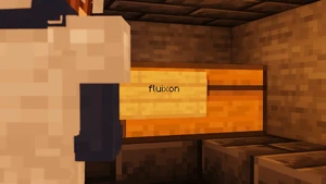 The final piece of evidence against Flux—the chest containing his bribe to the judge presiding over saps' trial.