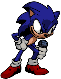 Animated] EXEternal Sonic.exe Faker Form Concept by Aguythatexists