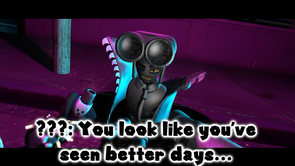Mr. WPNZ hearing a mysterious voice.