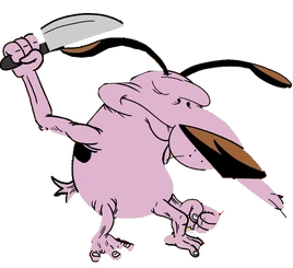 CourageWithKnife