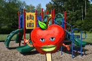 A photo of Happy Appy at the playground, used as a cover image for the true vision.