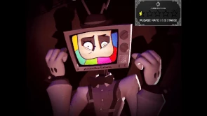 Mr. Puzzles reaching his breaking point when Mario makes his ratings drop to 0.5 Stars.
