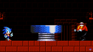 Sonic.exe is crushed by the giant spring