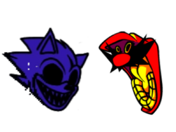 I made these Sonic.exe D-Side cover concepts to post on the Death Battle  Fanon Wiki. Wanted your opinions on them. (Sorry if it's bad) :  r/FridayNightFunkin