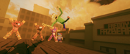 Ditto, but with The Mimic slapping Baldi into Boyfriend