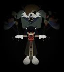 JC using X as a puppet