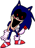 Sonic.EXE laughing.