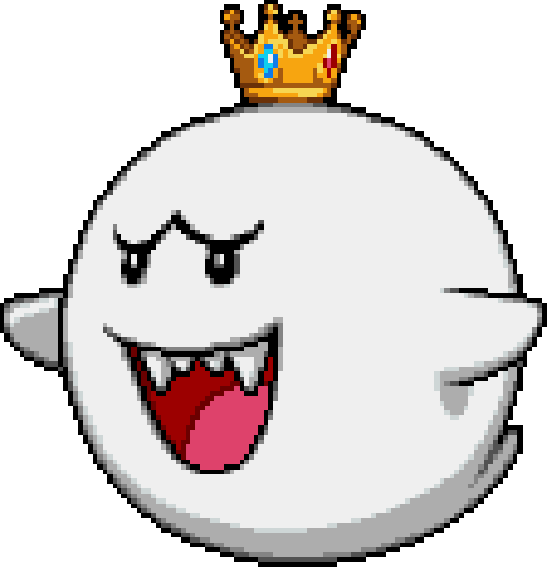 King Boo  Super mario art, Mario video game, Mario and luigi