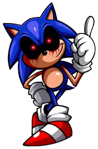 Sonic.EXE Old Render, Made By LuccaStealthX