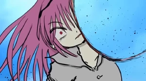 Yorihime's demise after Reimu and Marisa charged at her.
