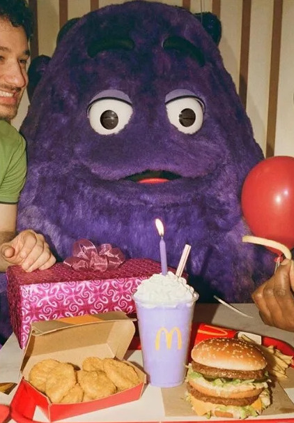 McDonald's Grimace  Will Grimace Shakes Make It To The UK?