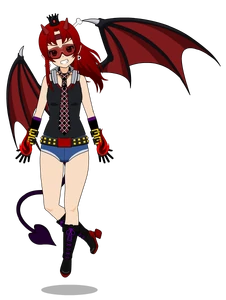 Pepper as she appears in Punkettes Paintball Battle Royale.