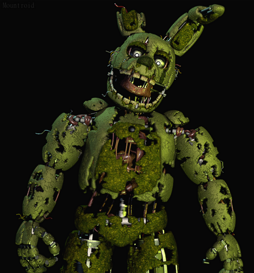 SpringTrap(Quase tudo sobre esse animatronic), Wiki