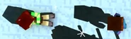 Chara is confronted by Frisk