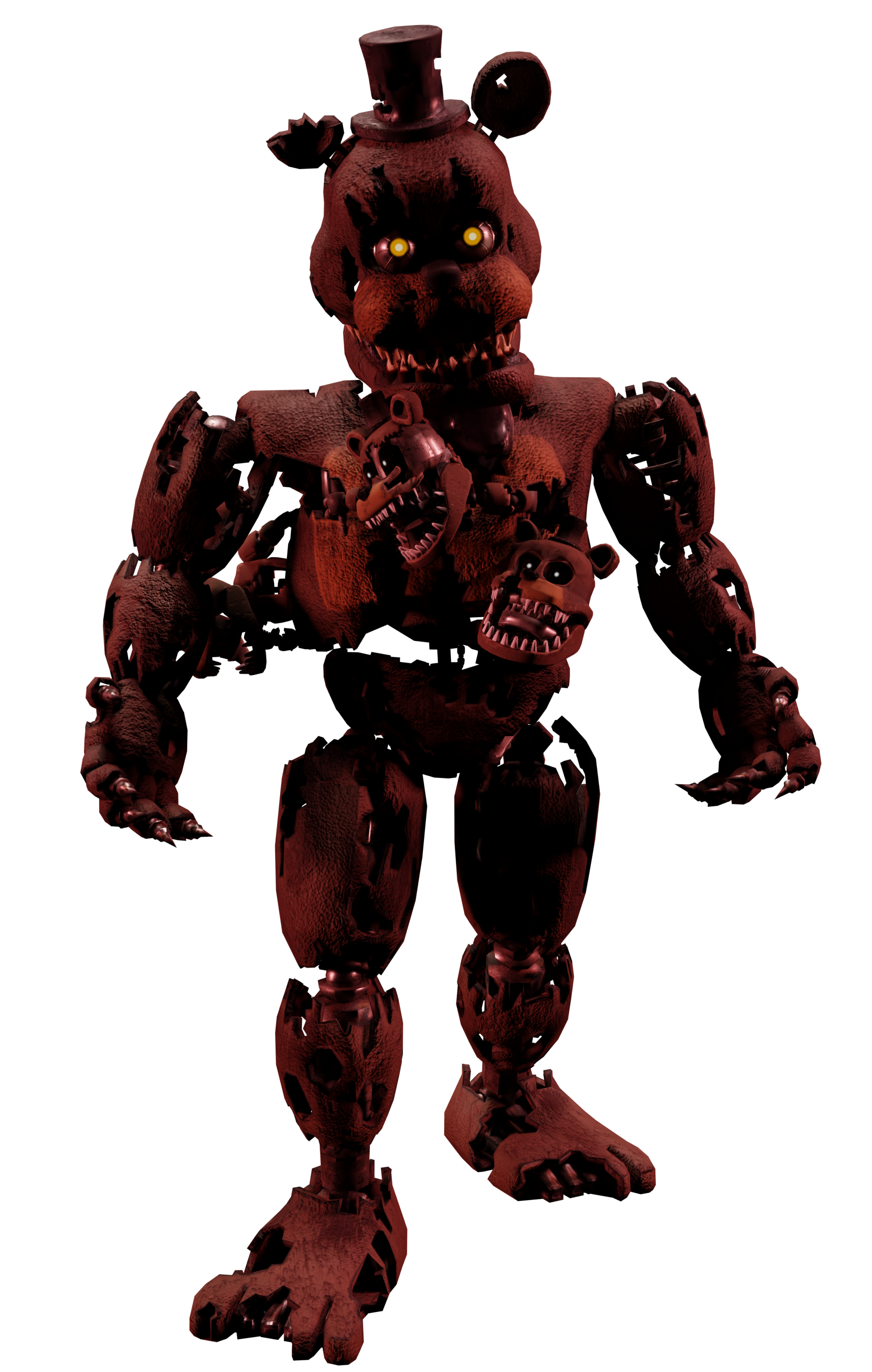 In honour of FNaF 4, where have we come as far as 'Plushtrap'. FNaF 4  gameplay is Michael and the effects of FNaF 1 on him, so what is the  additional nightmare/real