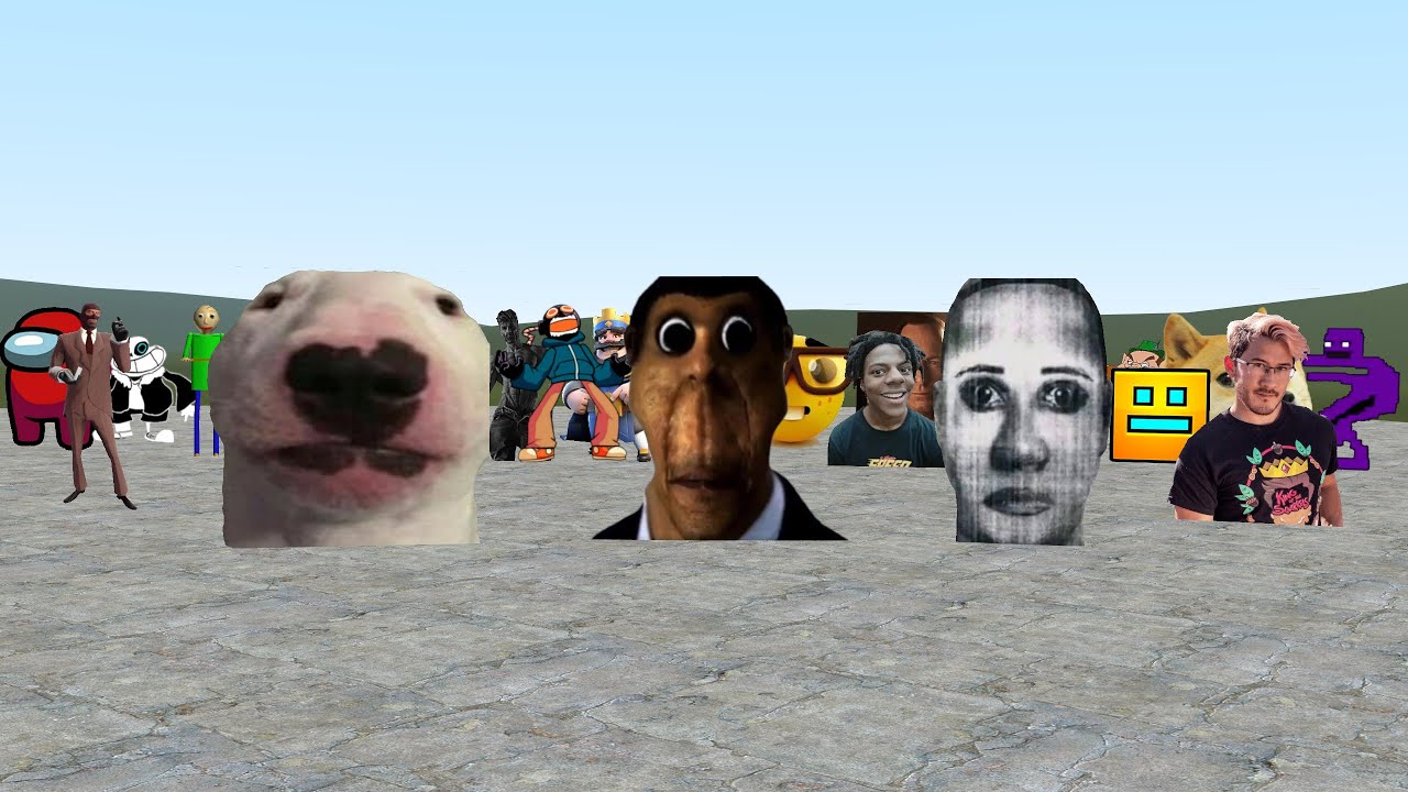 SANICS NEXTBOTS ALL CHARACTERS In Garry's Mod!