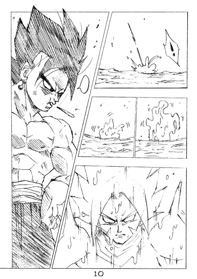 Vegito Majin Spit