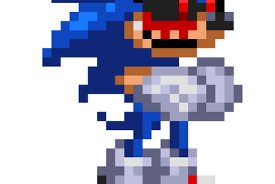 Pixilart - sonic exe fnf by Josh-the-hedge