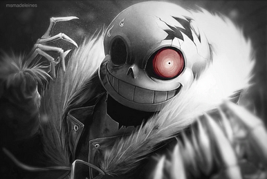 Killer!Sans is canonicaly a flirt and romantic #killersans #thebadsans