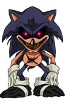Lord X's Standard form, puppeteering a carbon vessel modeled after Sonic the Hedgehog.