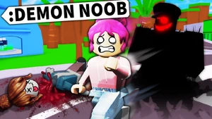 Goner in the thumbnail of "Giving Roblox noobs ADMIN COMMANDS..." (despite not appearing in the video)