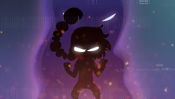 Demon of Asimetric Glasses