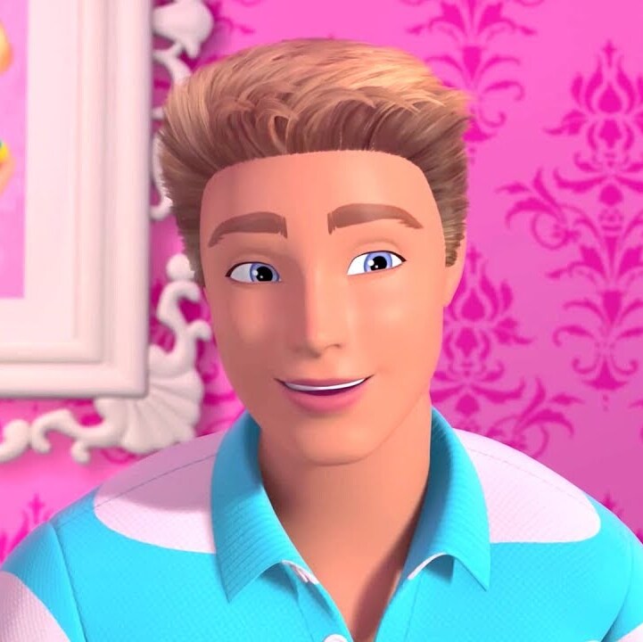 Ken and barbie cartoon sale