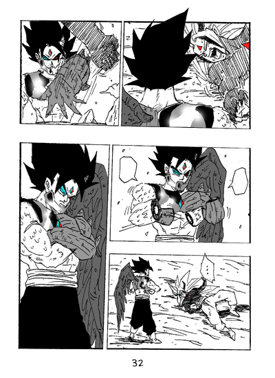 Vegito Hell's Flash