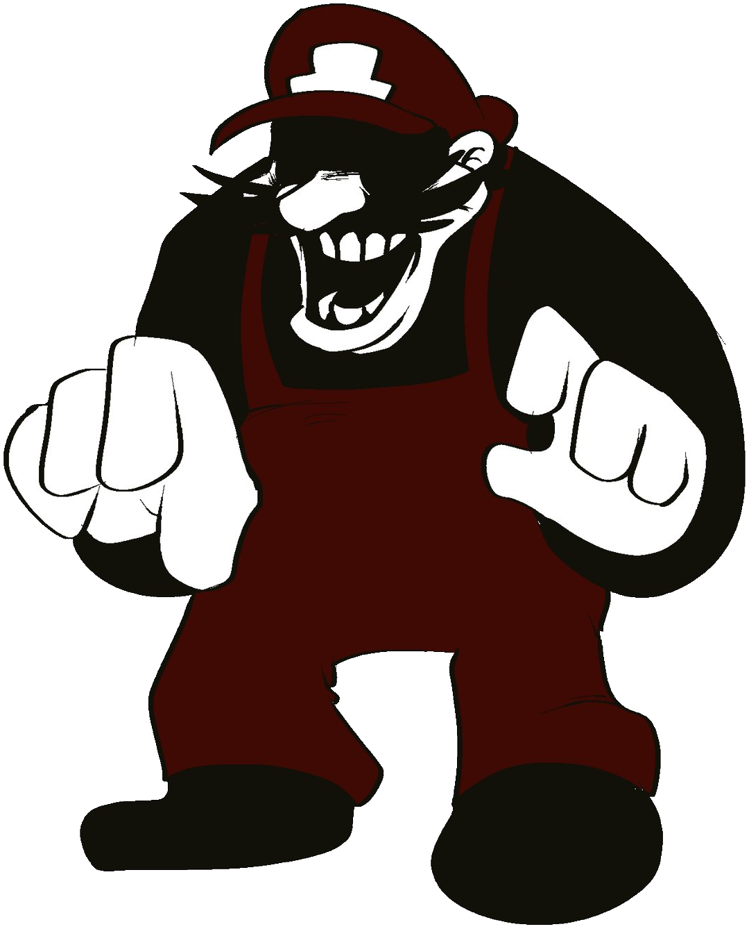 Mario 85 - Super Mario PC port creepypasta sprites [Super Mario