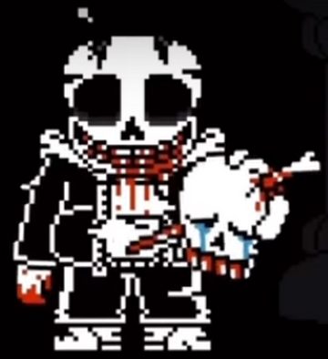 Well, This Image Was From Undertale - Insanity Sans Pixel Art, HD