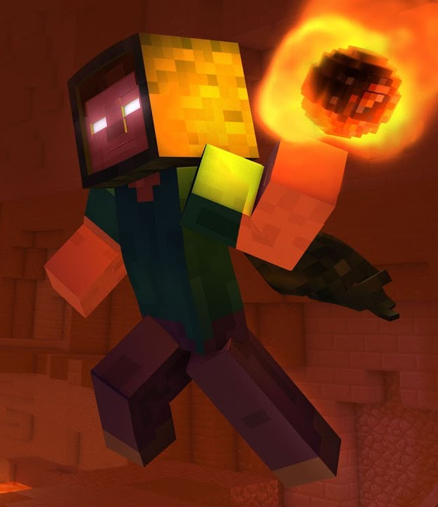 Devil Herobrine Red Eyes