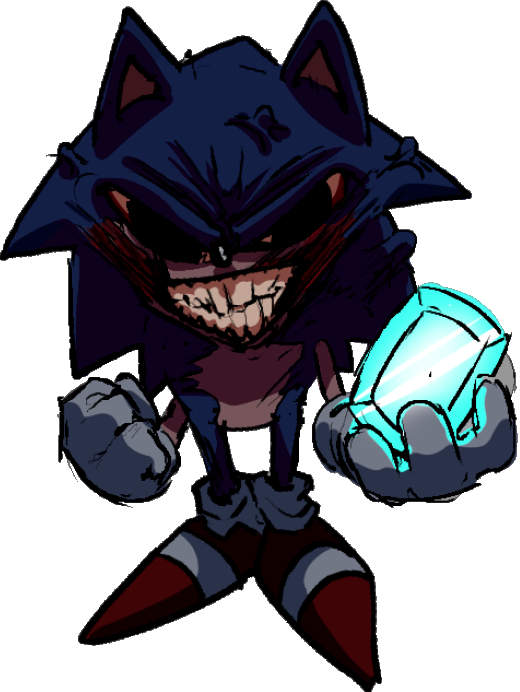 So I attempted an HD style of an FNF character and because of the new  update to Vs Sonic.EXE, I did the new Majin Sonic Design :) btw sorry if  it's bad