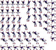 Slaybells Fanchart playable sprite sheet.