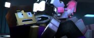Funtime Foxy attacks Michael
