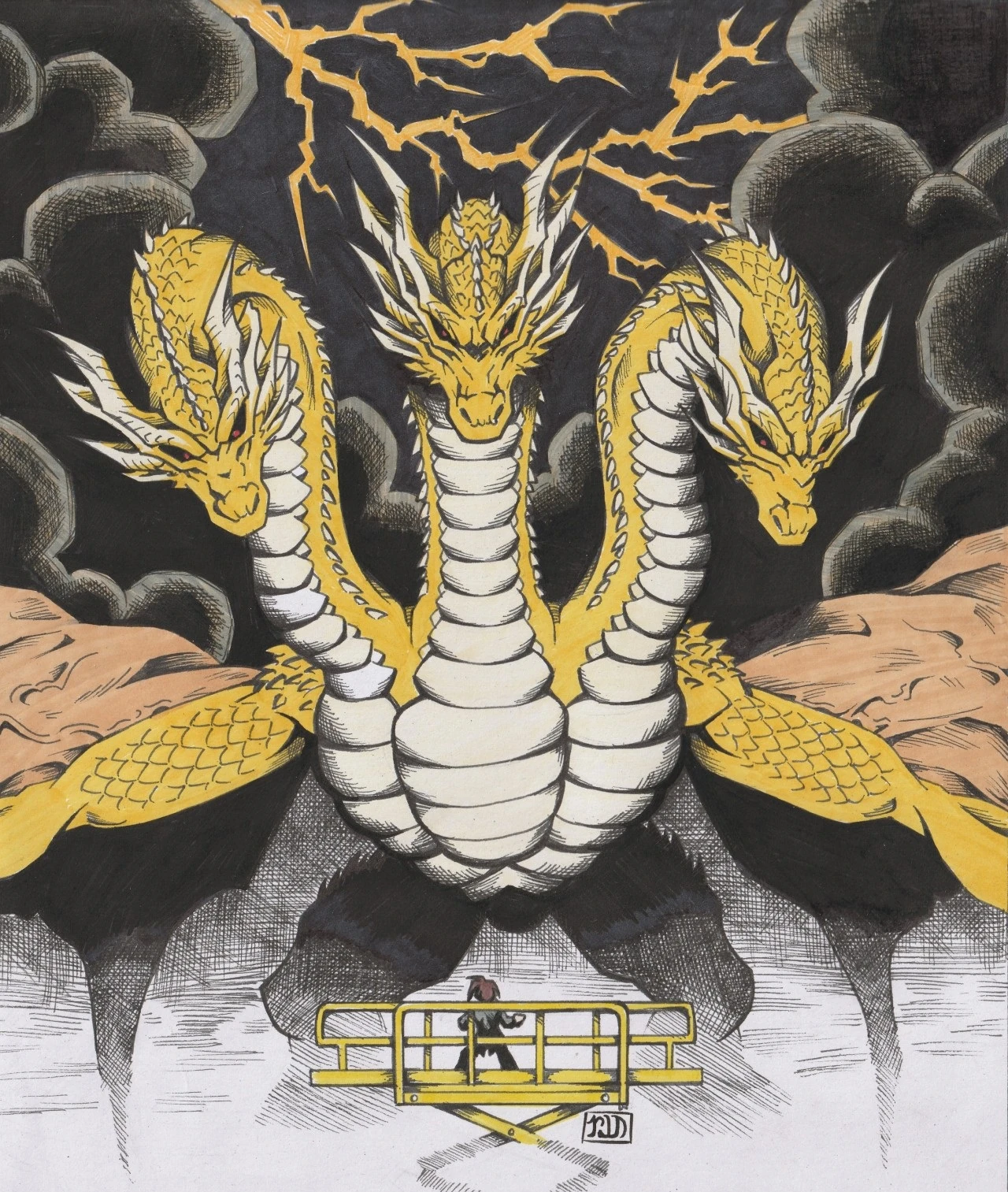 King Ghidorah (Abraxas) | Villains Fanon Wiki | Fandom